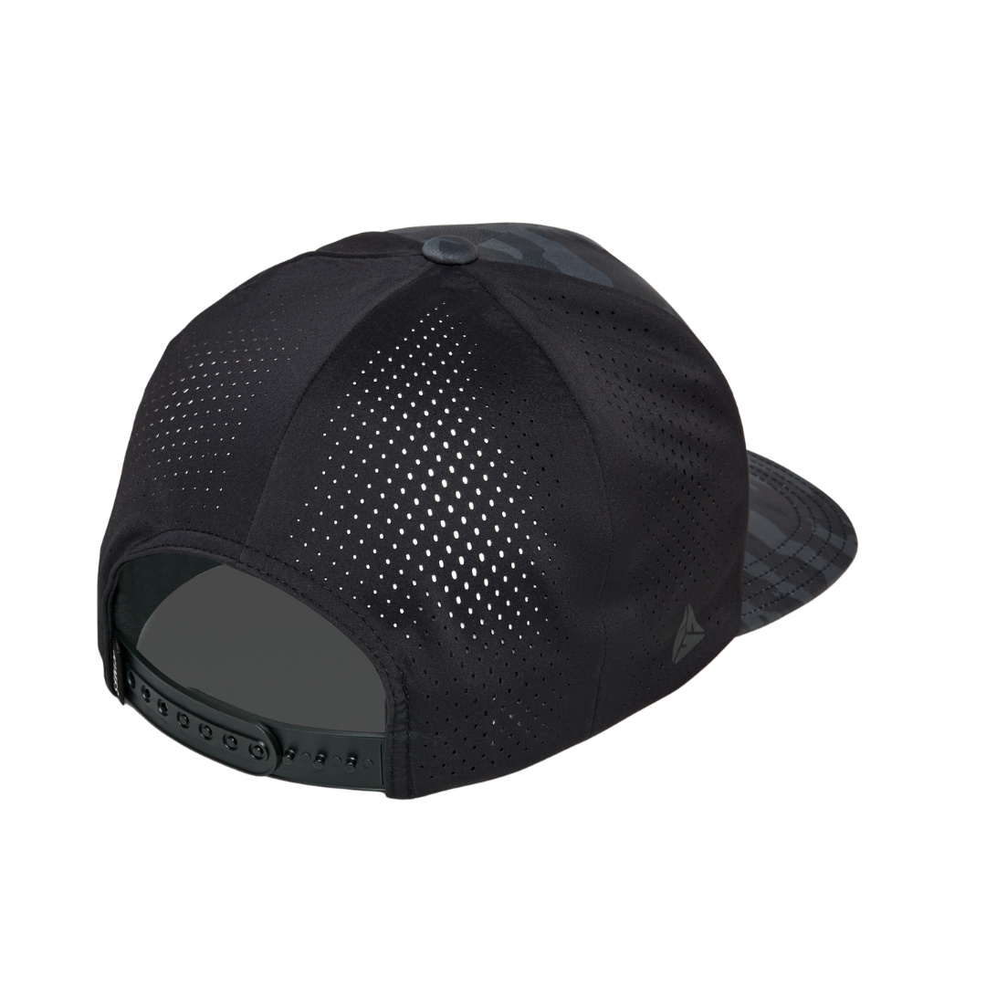 Kimes Ranch Estrada Black Camo Perforated Cap UHA0000227-BK001