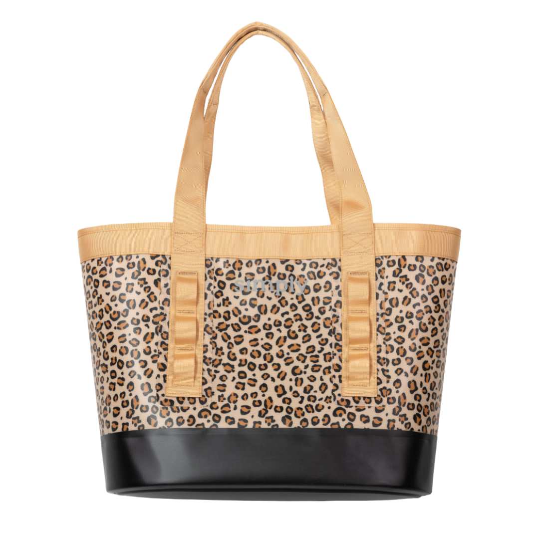 Simply Southern Ladies Tough Leopard Tote 0126-SIMPLYTOTE-TOUGH-LEO