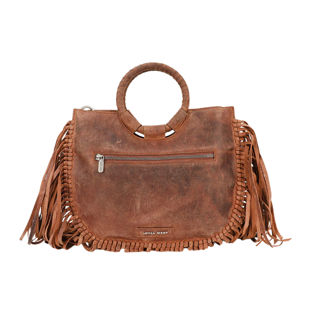 Loyal West Sedona Tan Calfskin Tassel Bag LW-SS25-011-SB