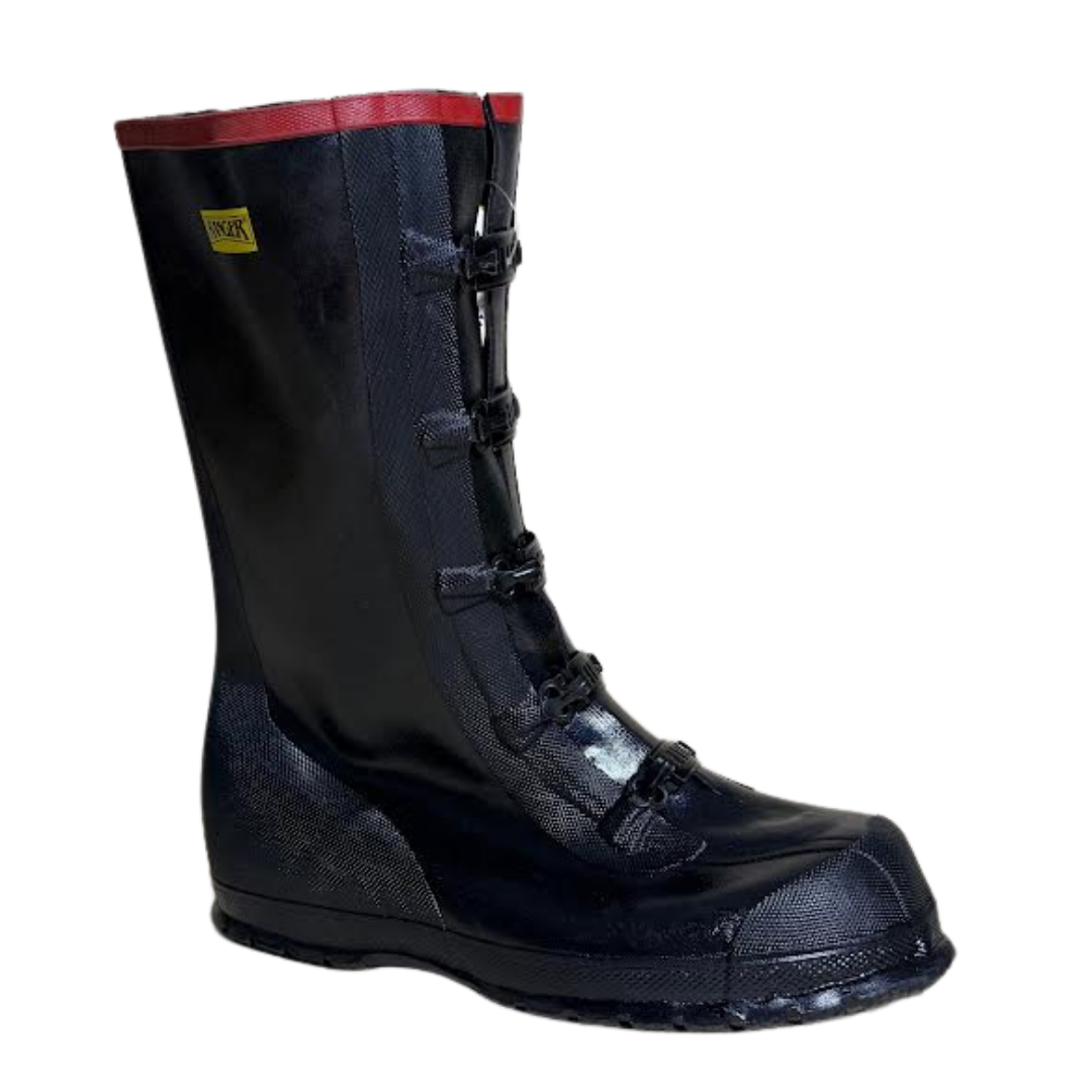Ranger Men's 15" Waterproof Black Rubber Overboot T369
