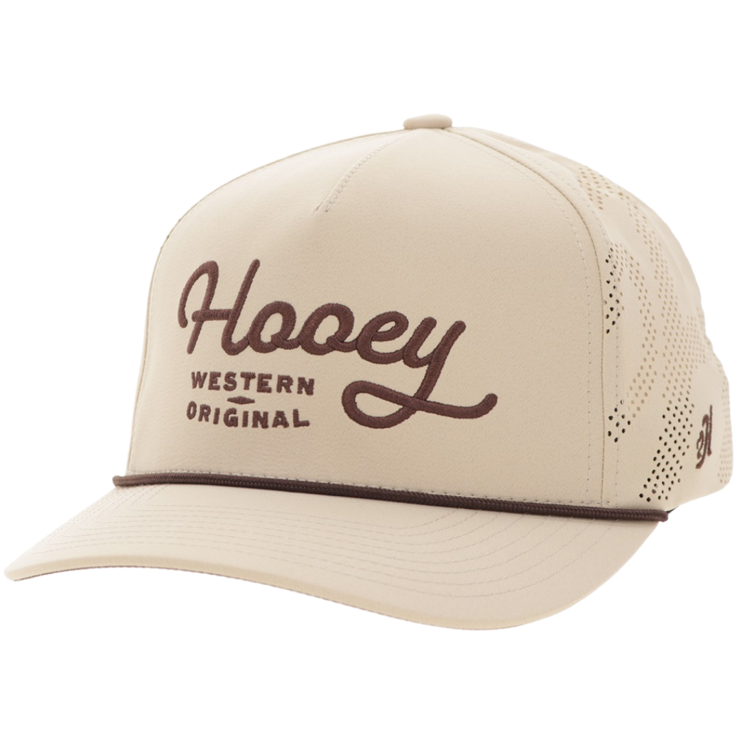 Hooey "OG" Tan & Brown Stitching Trucker Cap 2660T-TN