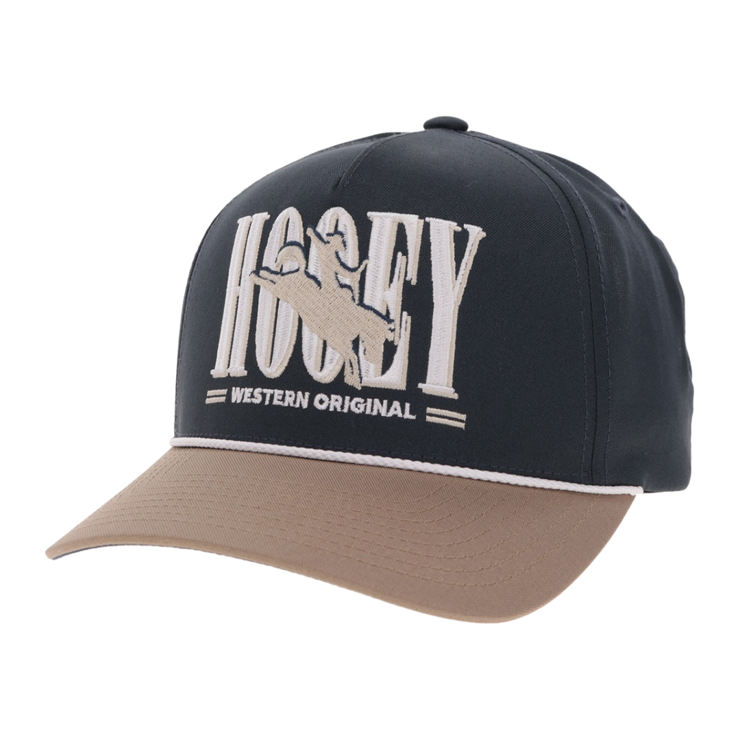 Hooey "Wild Ride" Navy & Tan Trucker Cap 2669T-NVTN