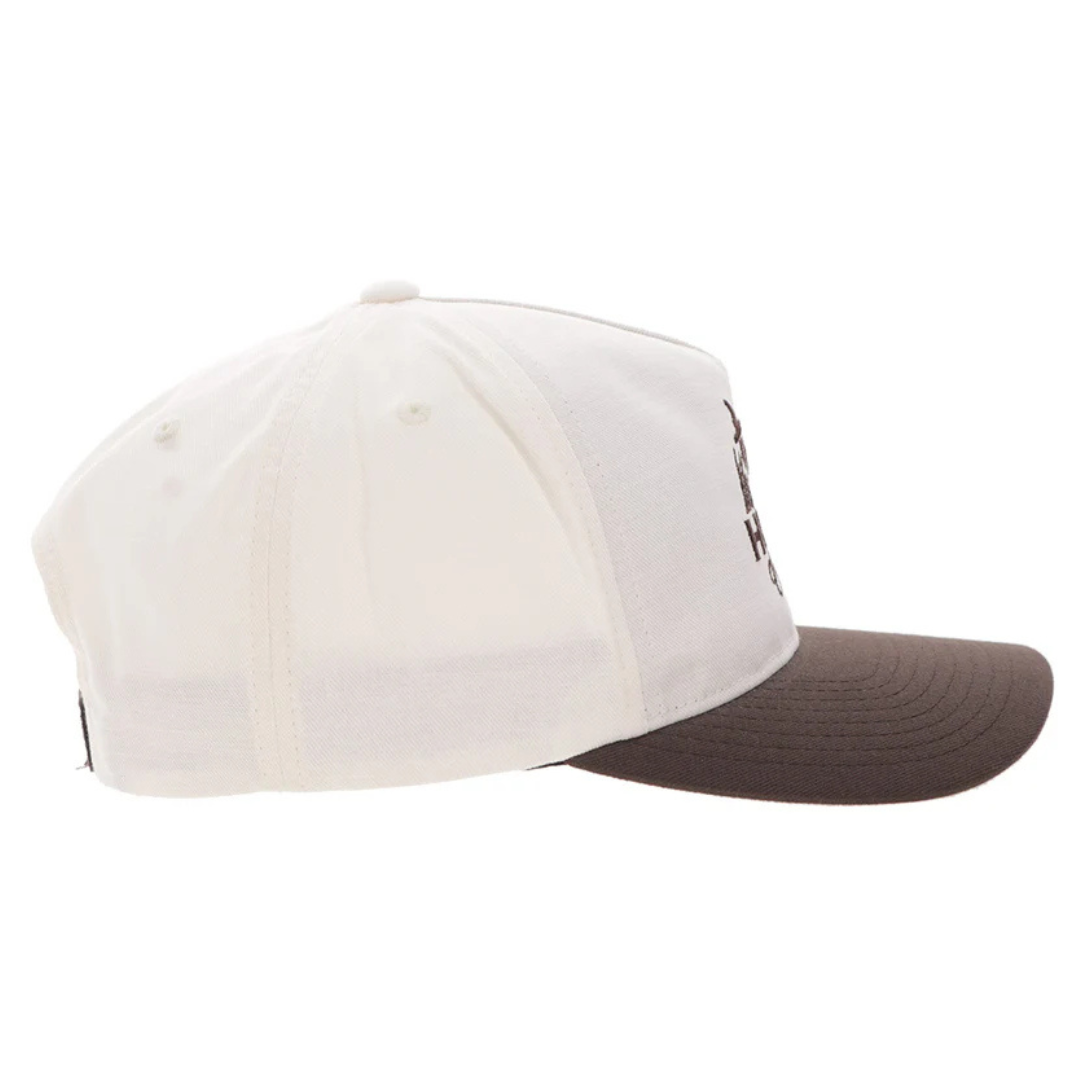 Hooey 'Decoy' Cream & Brown Trucker Cap 6030T-CRBR