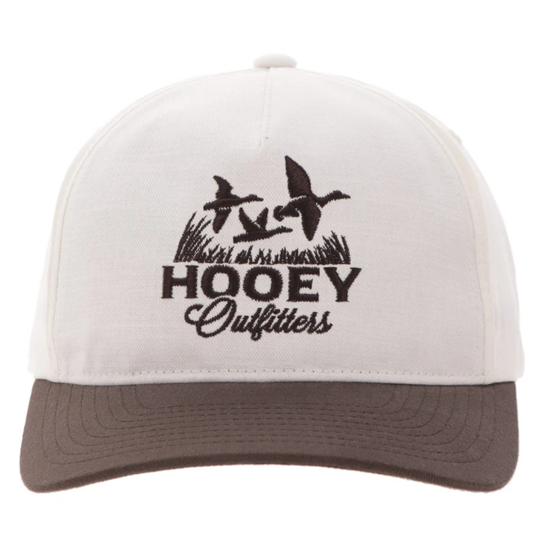 Hooey 'Decoy' Cream & Brown Trucker Cap 6030T-CRBR