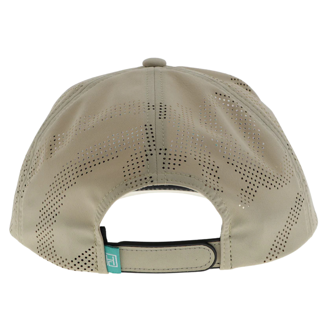 Hooey 'Cowboy Golf' Tan & Teal Trucker Cap 2516T-TN