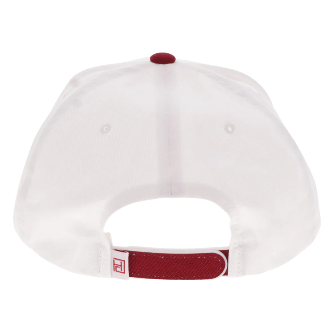Hooey Western Swing White & Red Trucker Cap 2536T-WHRD