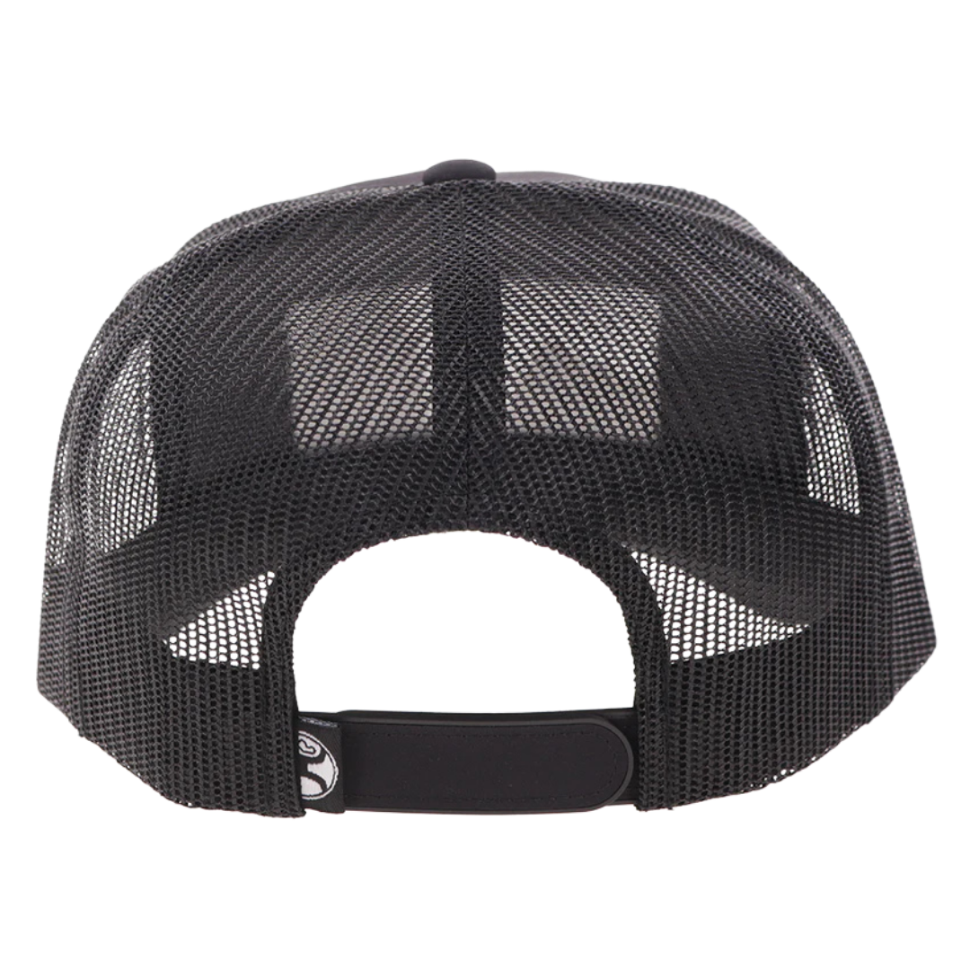 Hooey "Rank Stock" Black Trucker Cap 2661T-BK