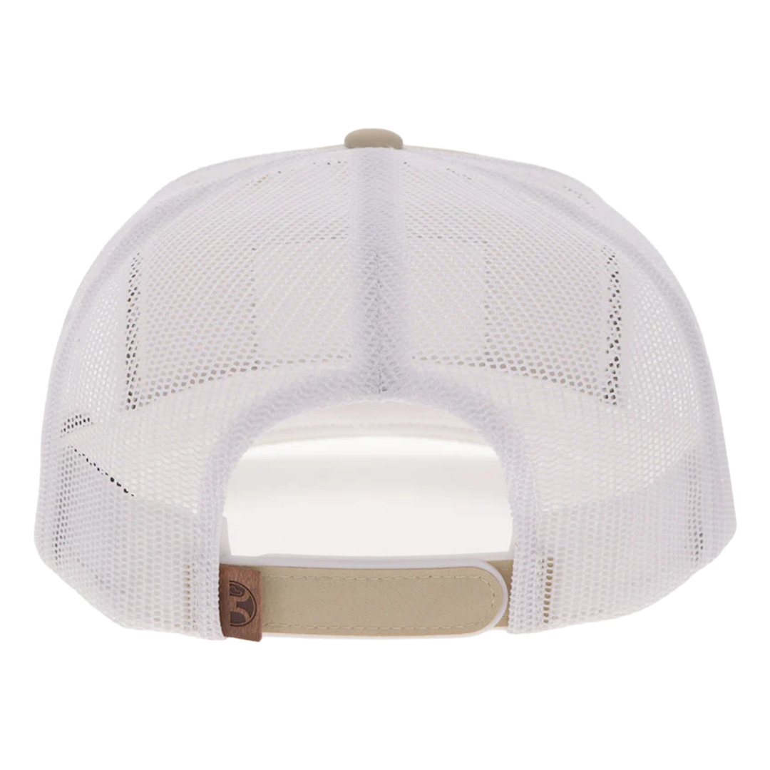 Hooey "Liberty Roper" Tan & White Trucker Cap 2610T-TNWH