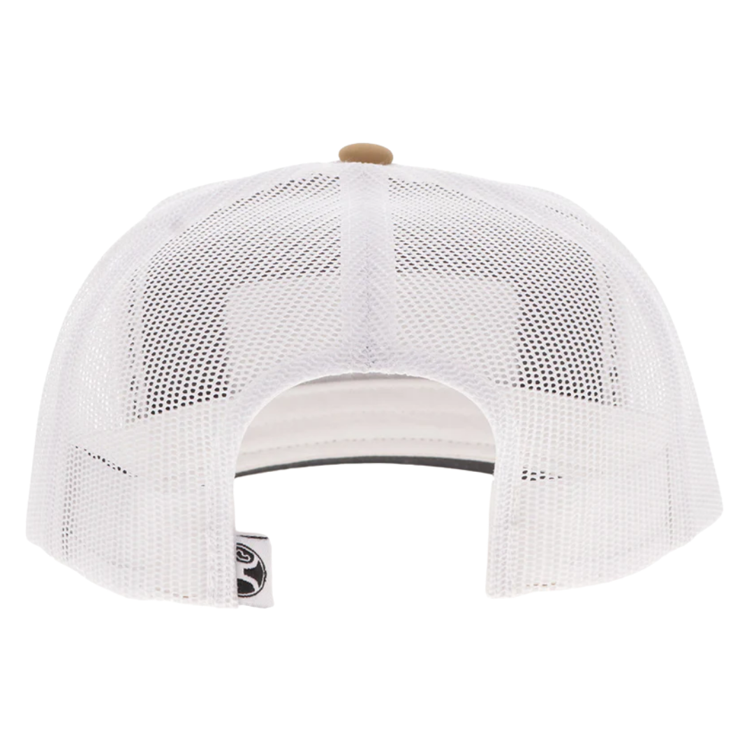 Hooey "Resistol" Tan & White Logo Patch Trucker Cap 2552T-TNWH