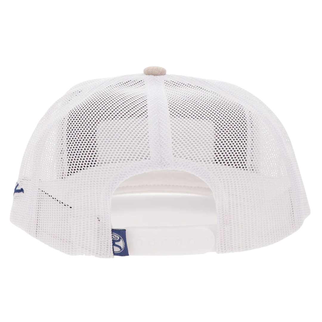 Hooey Cactus Ropes Cream & Blue Trucker Cap CR124