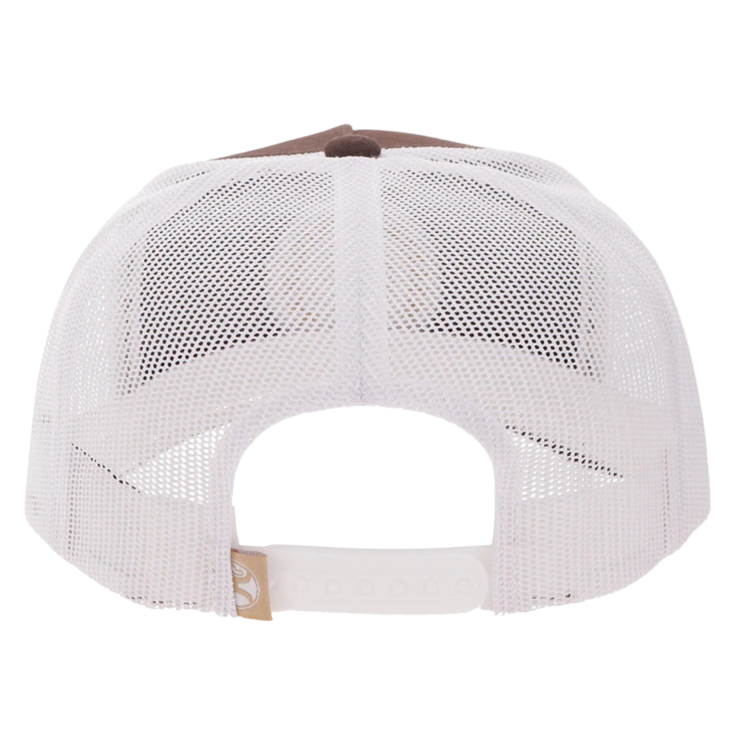 Hooey "Quanah" Brown & White Trucker Cap 2626T-BRWH