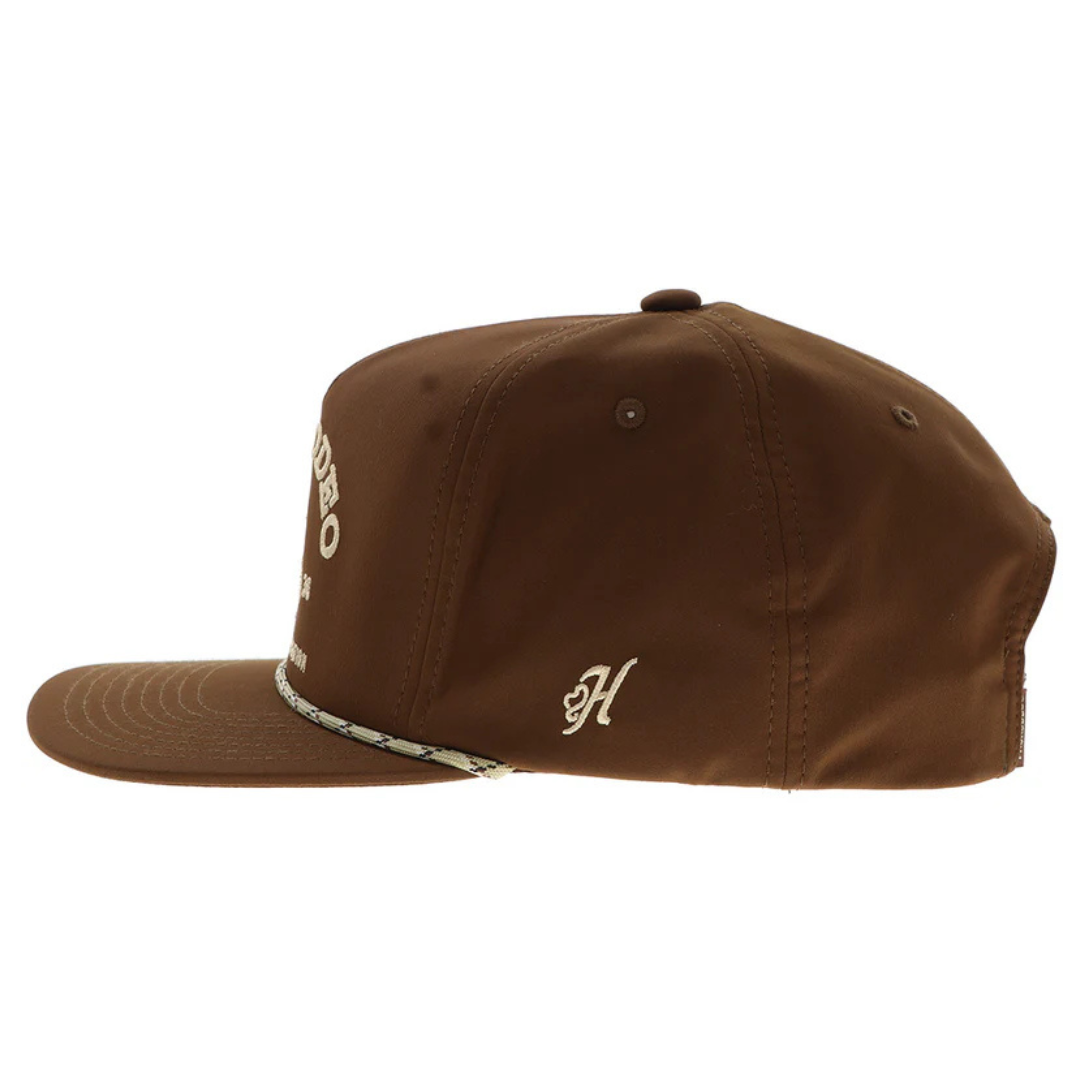 Hooey "Prorodeo" Brown & Gold Trucker Cap 2565T-BR