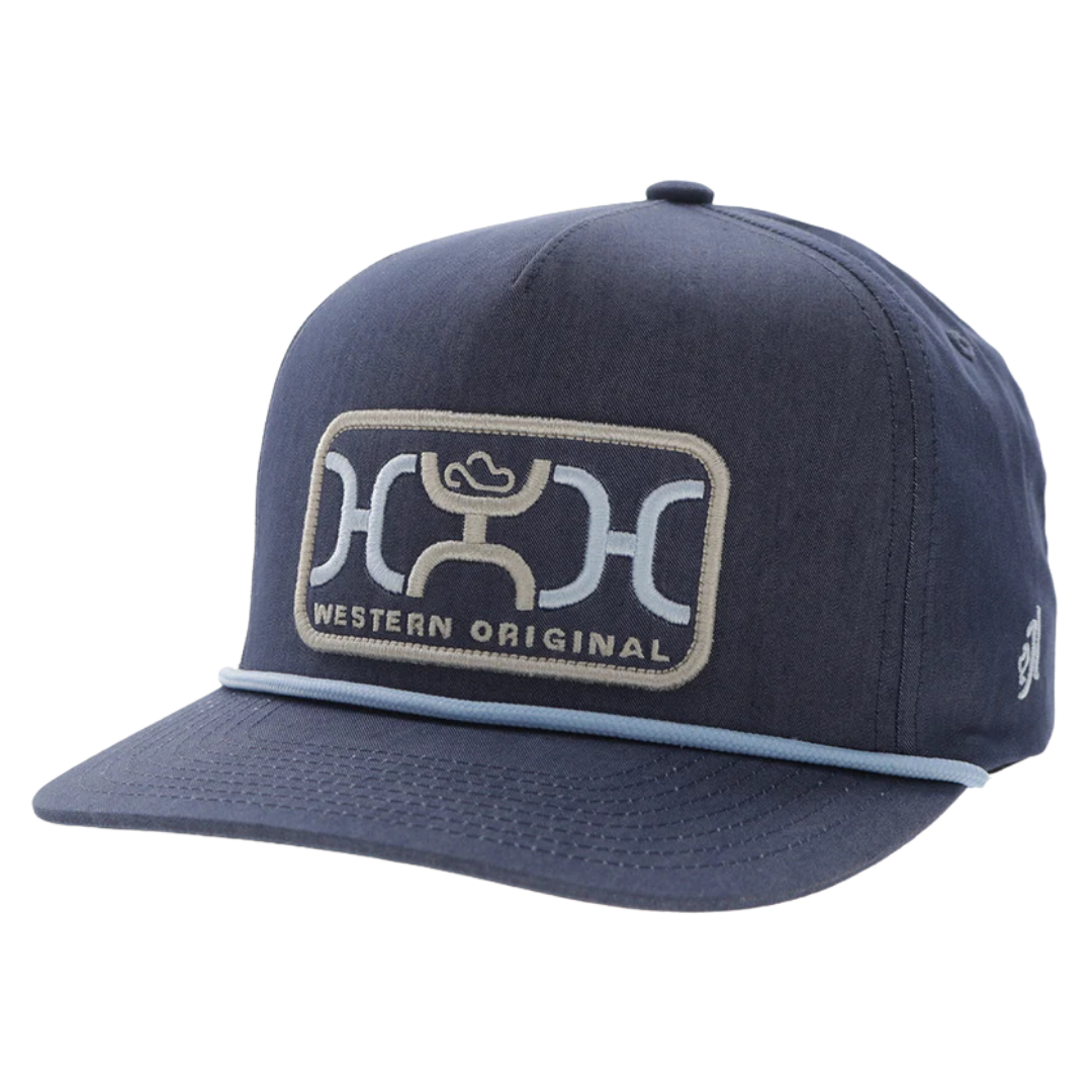 Hooey "Loop" Blue 5 Panel Trucker Cap 2659T-BL