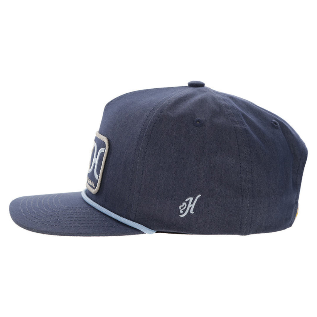 Hooey "Loop" Blue 5 Panel Trucker Cap 2659T-BL