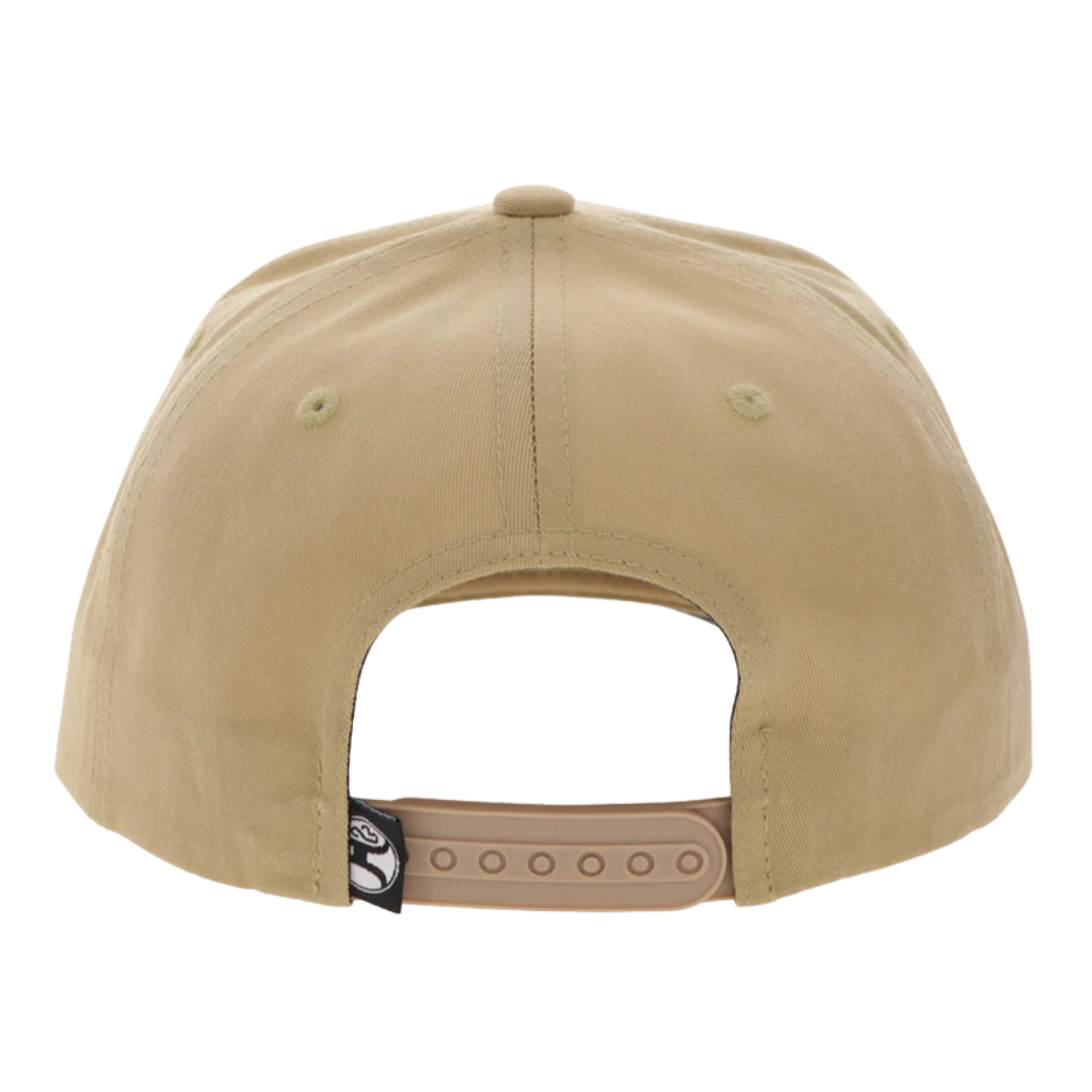Hooey "Arc" Tan & Black 6 Panel Trucker Cap 2621T-TNBK