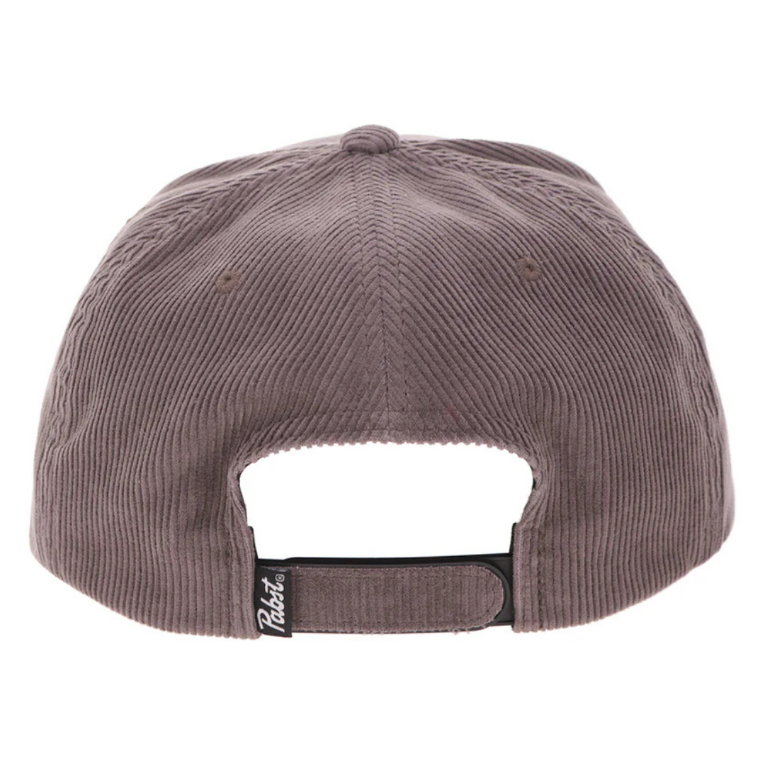 Hooey "Pabst Blue Ribbon" Grey Corduroy Trucker Cap 2675T-GY
