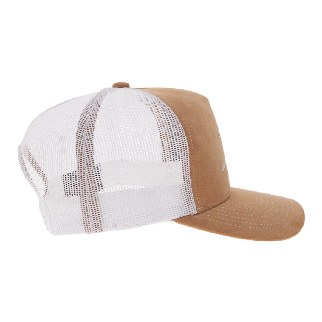 Hooey "John Wayne" Tan & White Trucker Cap 2670T-TNWH