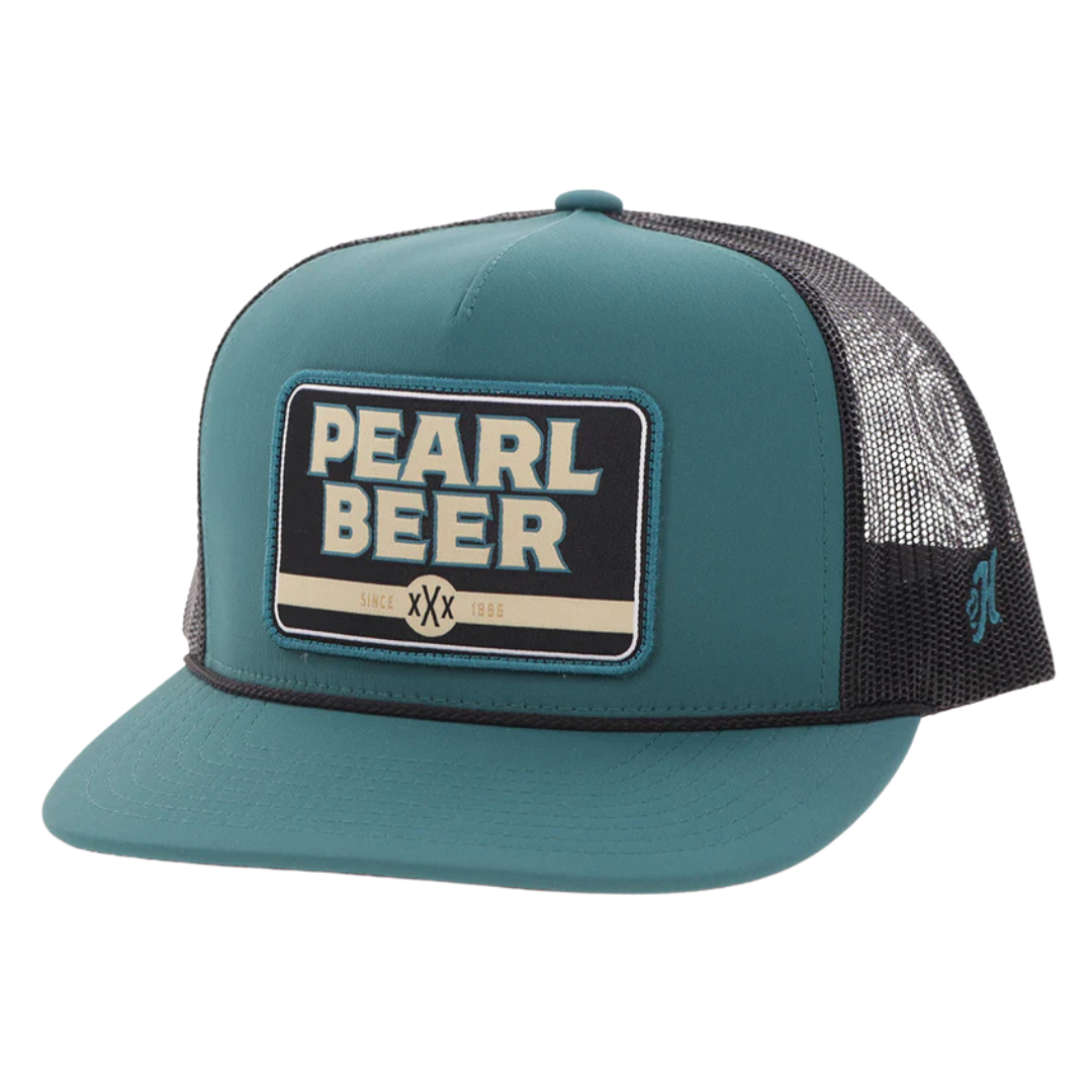 Hooey "Pearl" Blue & Black Trucker Cap 2672T-BLBK