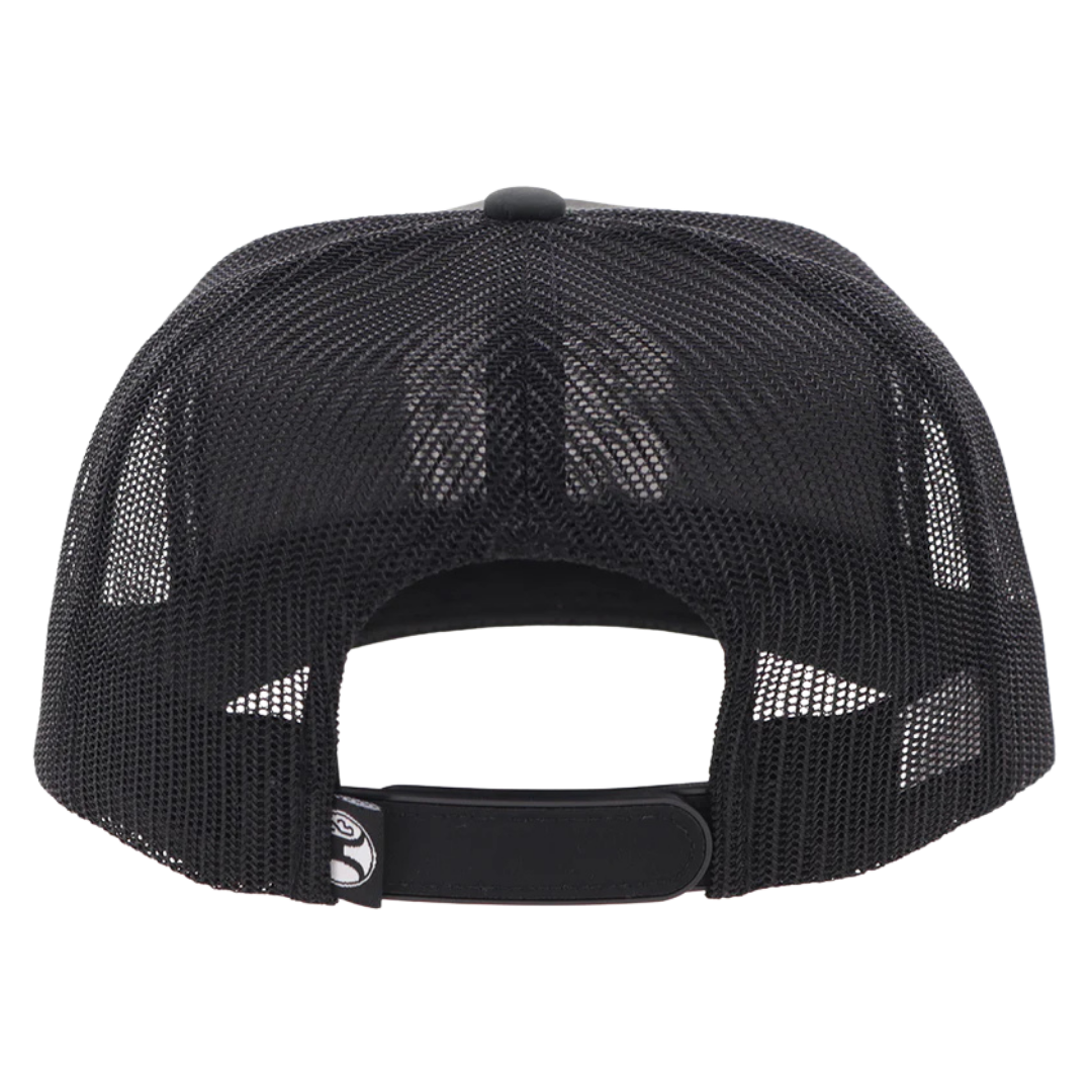 Hooey "Sage To Saddle" Black & White Trucker Cap 2683T-BK