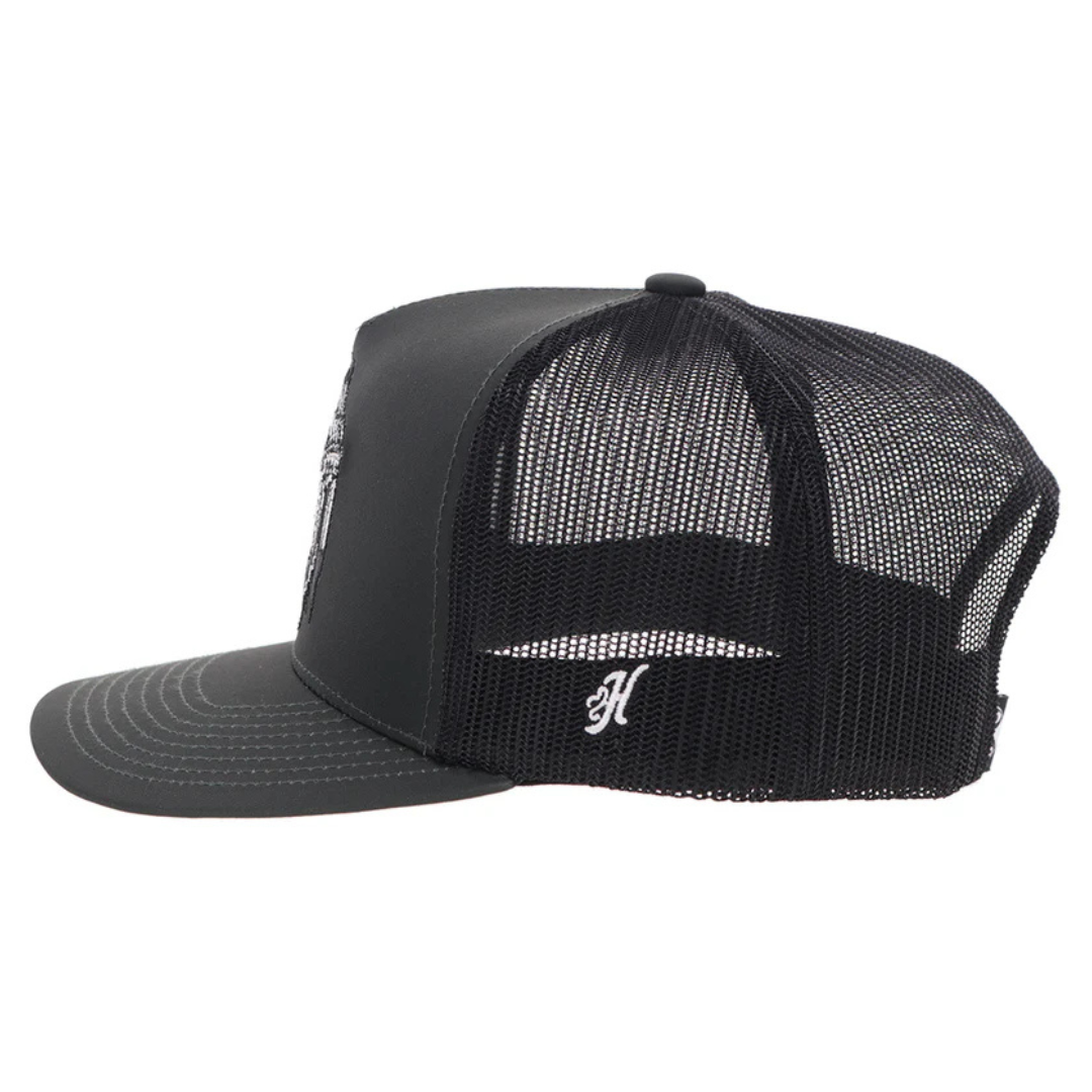 Hooey "Sage To Saddle" Black & White Trucker Cap 2683T-BK