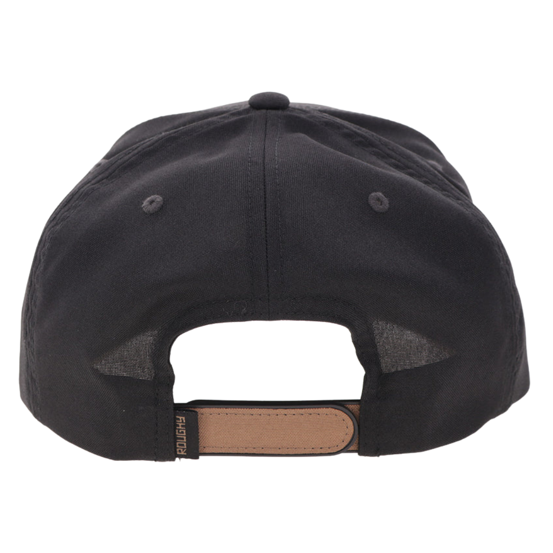 Hooey "Whit" Black & Tan 5 Panel Trucker Cap 4047T-BKTN