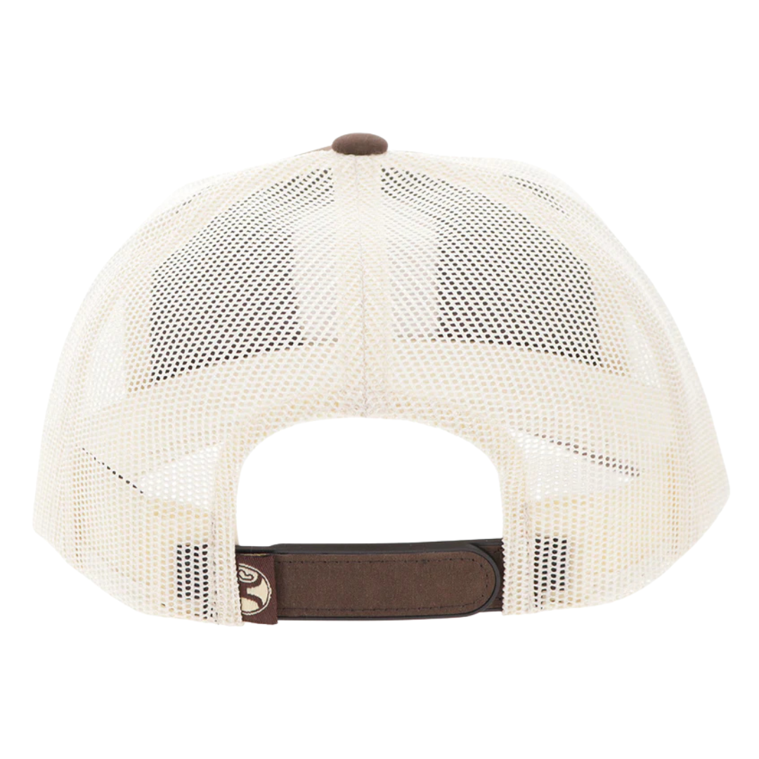 Hooey "Cheyenne" Tan & Brown Trucker Cap 2647T-BRTN