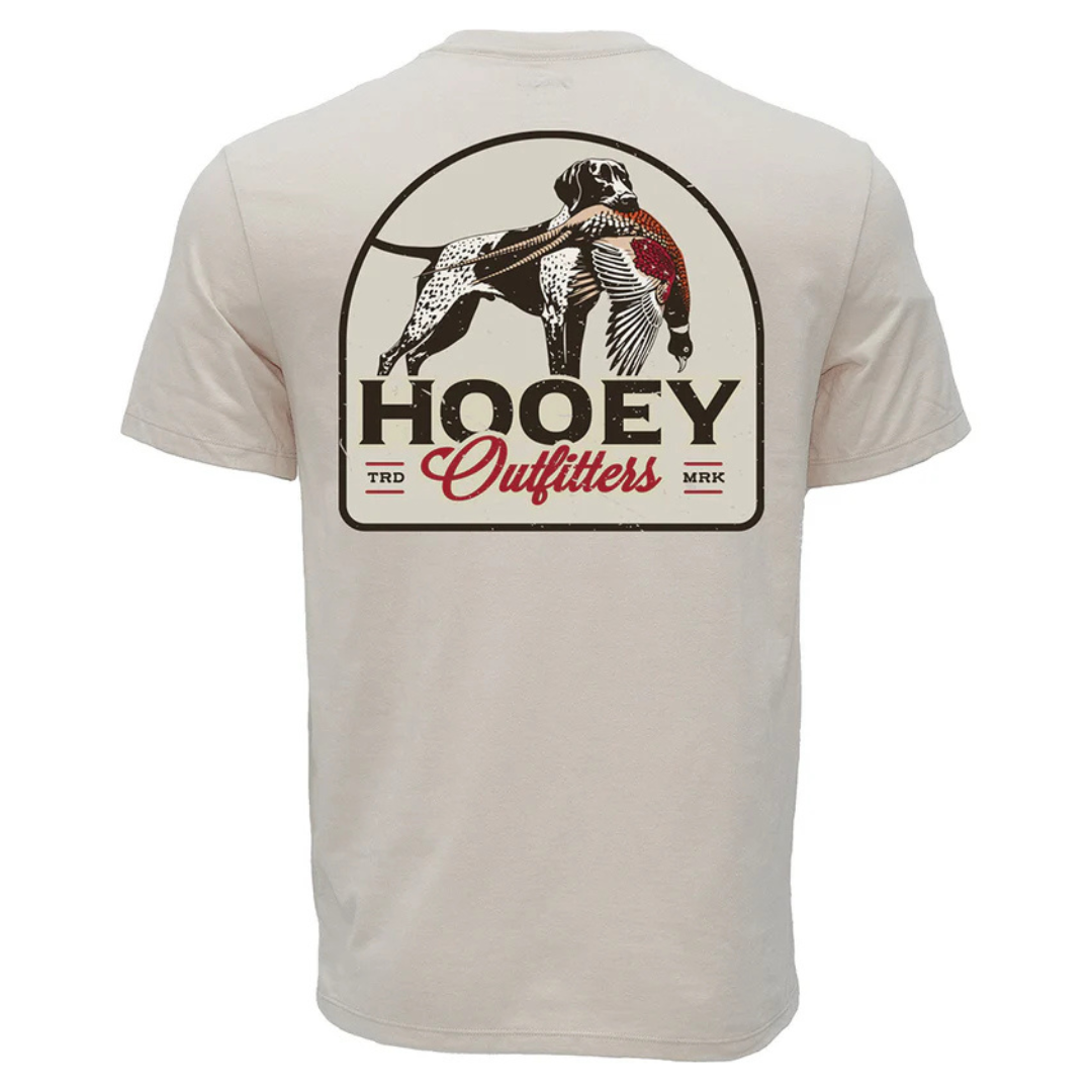 Hooey Men's "Remi" Outfitters Cream T-Shirt HT2614CR