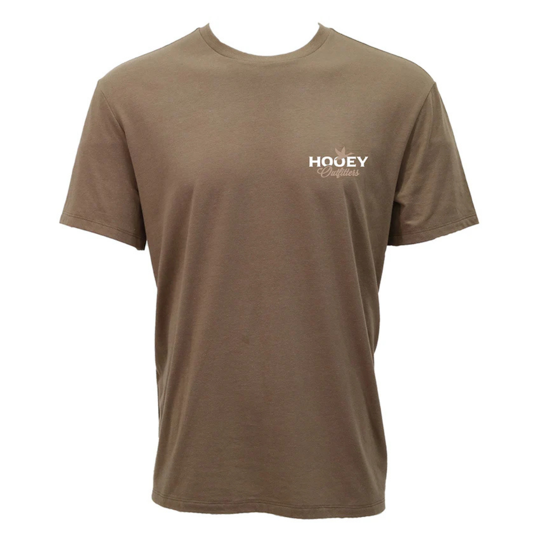 Hooey Men's "Decoy" Outfitters Brown T-Shirt HT2616BR