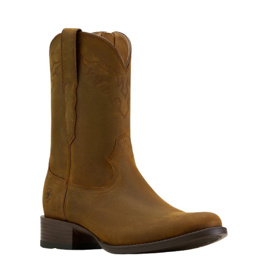 Ariat Men's Sonoro Roper Toe Brown Boot 10074268