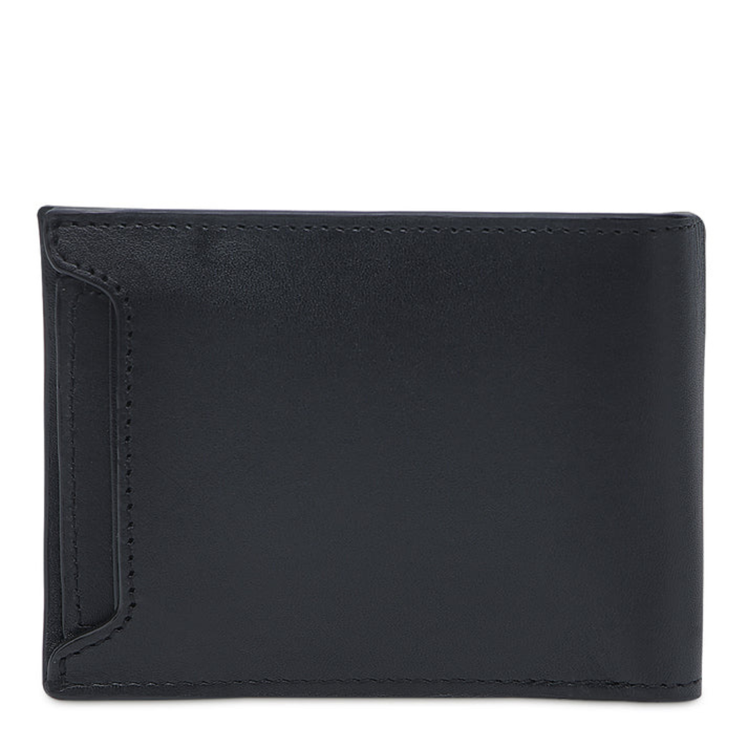 Cuadra Men's Brown Stamp Leather Bi-Fold Wallet DU614