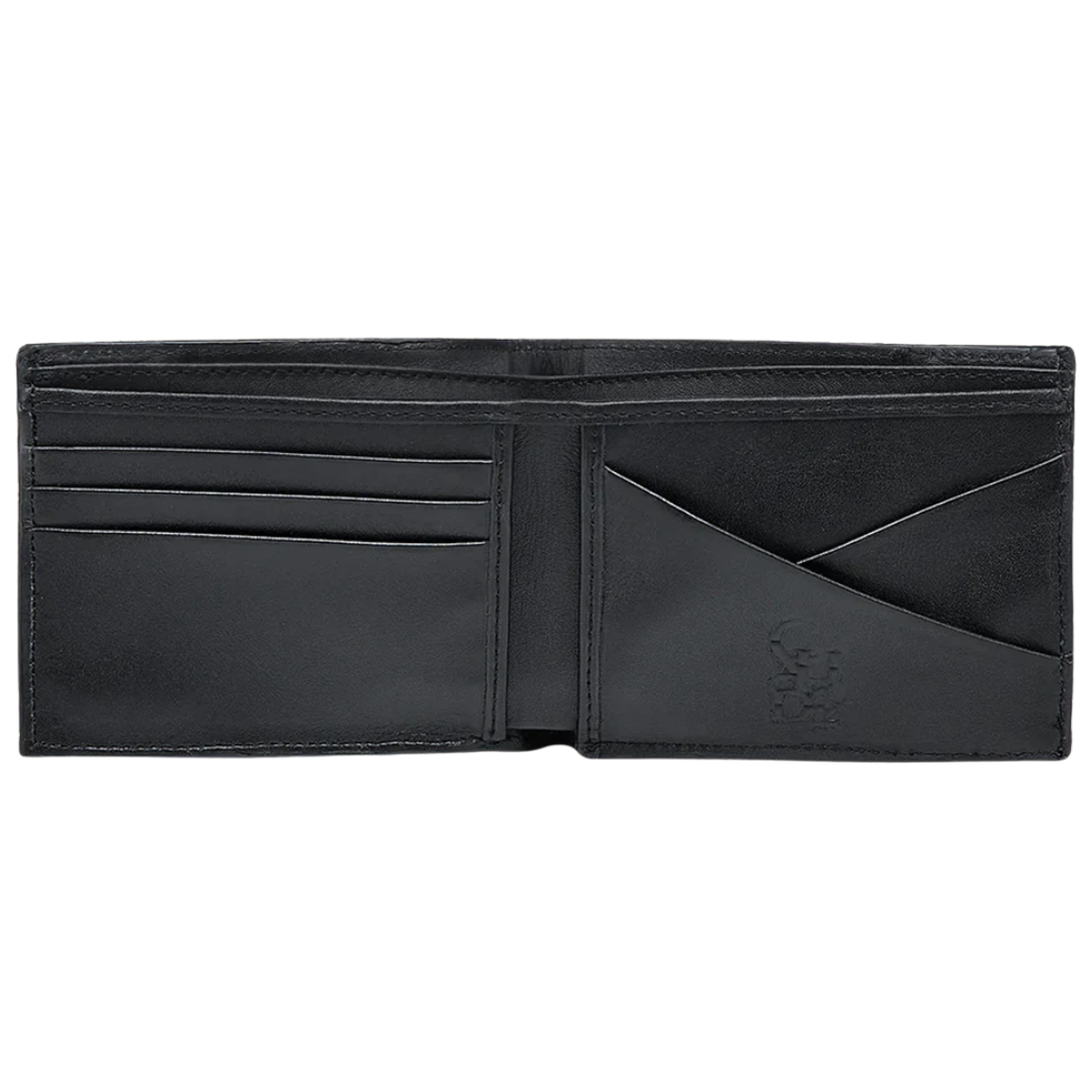 Cuadra Men's Luxury Black & Blue Stingray Leather Wallet DU717