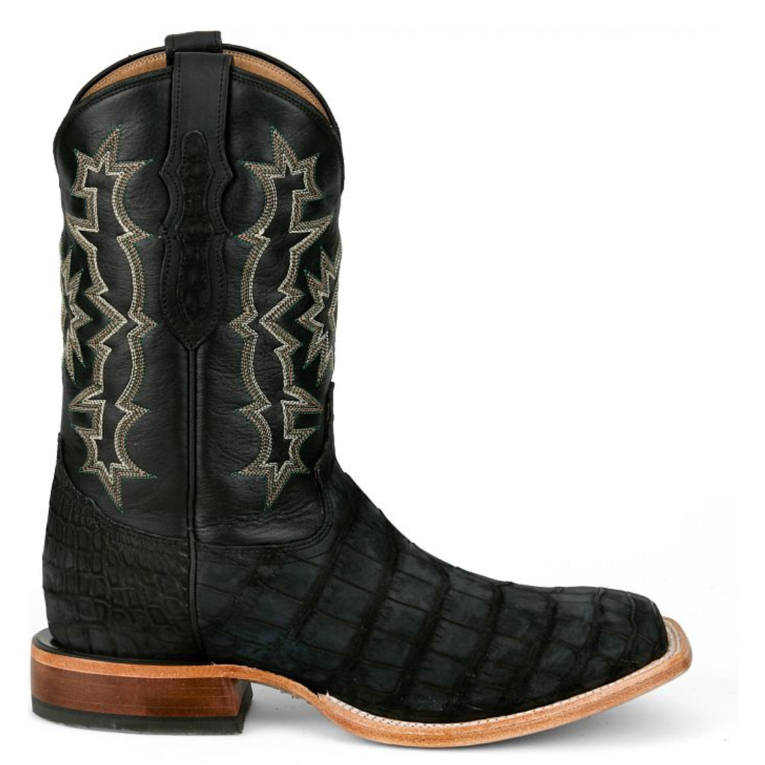 Tony Lama Men's Miguel 11" Black Alligator Western Boot HE6382