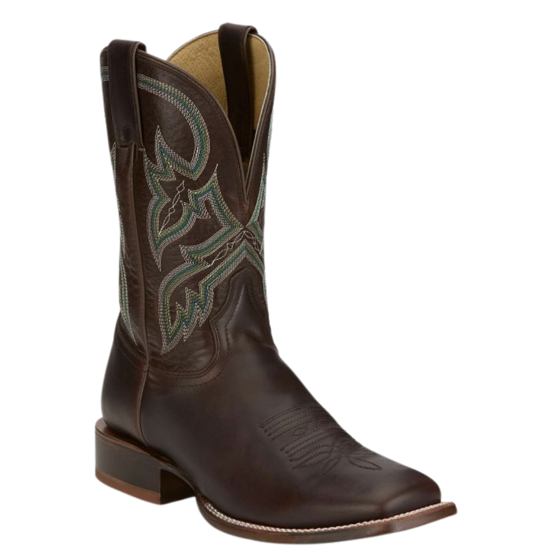 Tony Lama Men's Wray Tobacco Cowhide Leather Western Boot RN3515