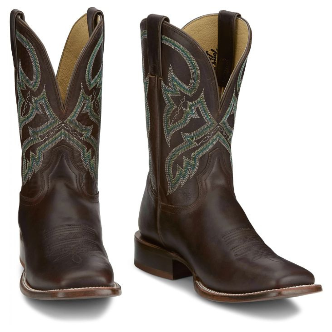 Tony Lama Men's Wray Tobacco Cowhide Leather Western Boot RN3515