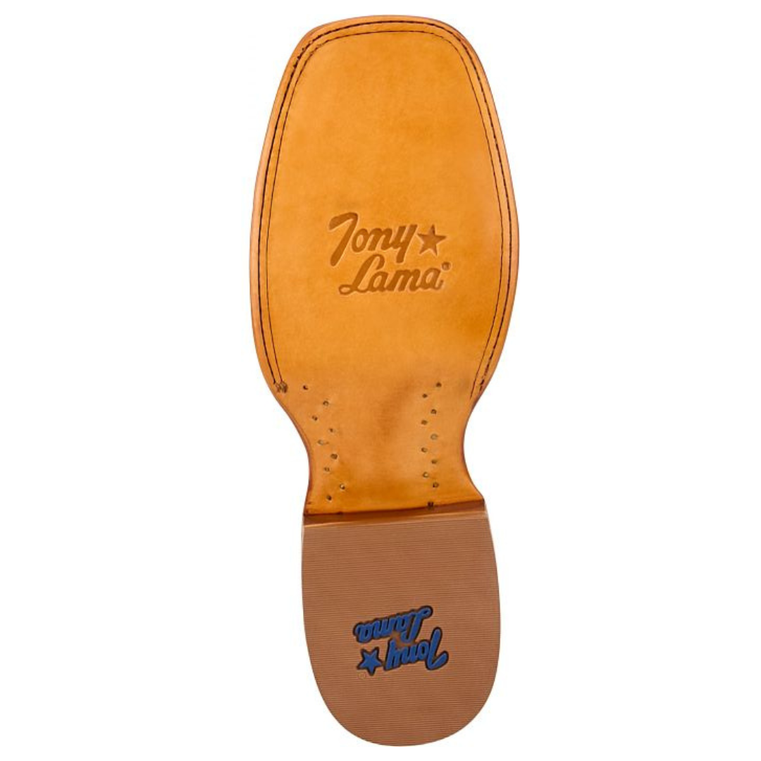 Tony Lama Men's Blaine Smooth Ostrich Square Toe Western Boot RN3572
