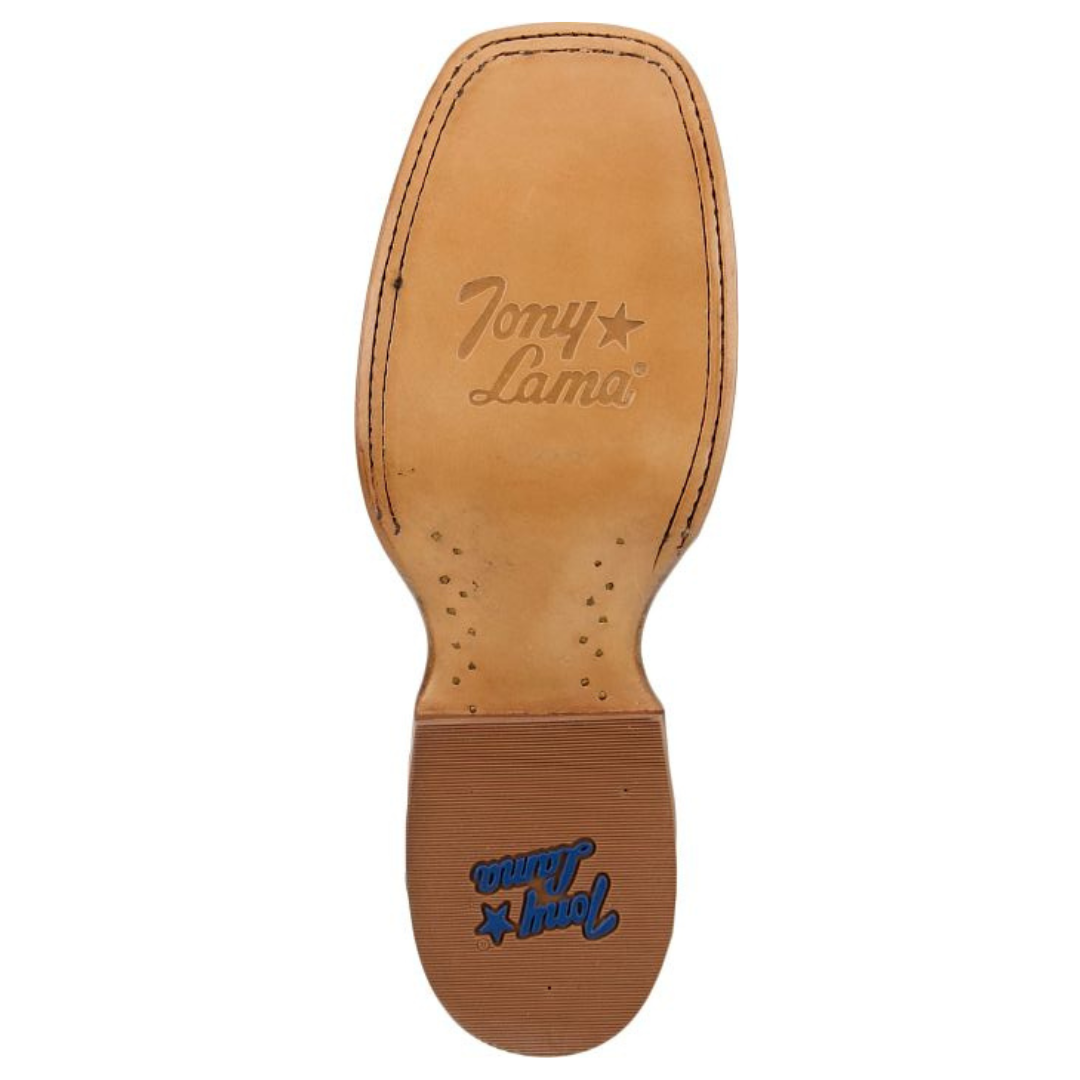 Tony Lama Ladies Cheyenne Cognac Ostrich Leather Western Boot RN3641