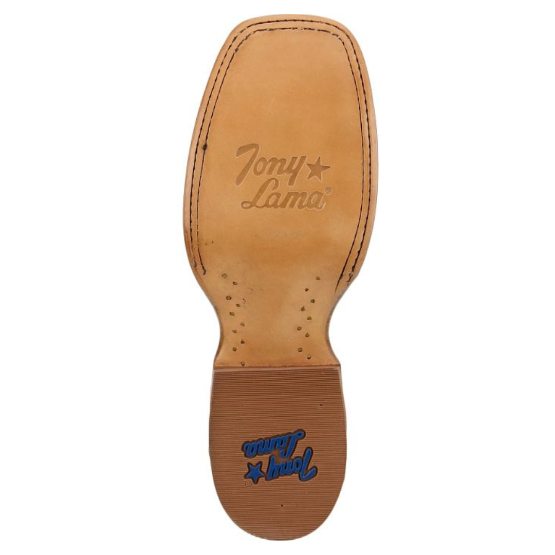 Tony Lama Ladies Cheyenne Tan Ostrich Leather Western Boot RN3642
