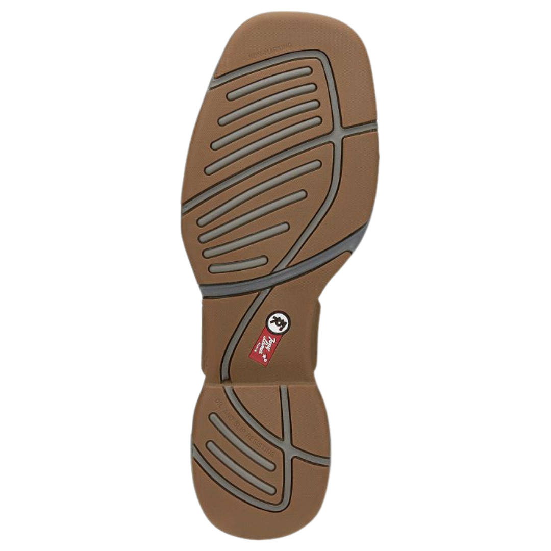 Tony Lama Men's Junction Saddle Brown Non Metallic Work Boot RR3351