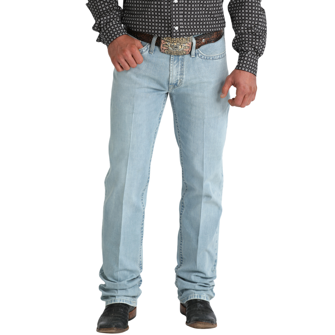 Cinch Men's White Label Light Stone Wash Straight Leg Jean MB92834064