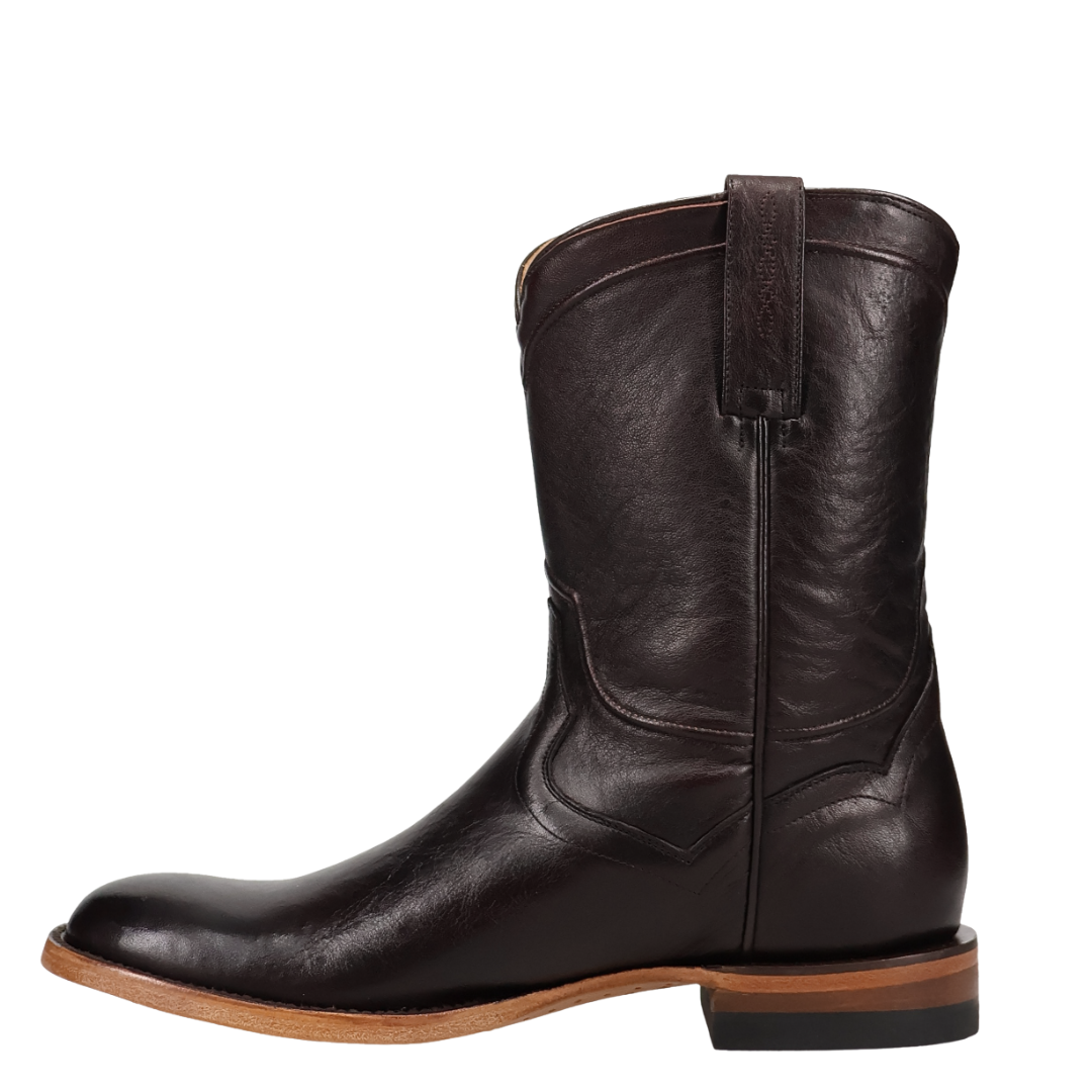 Dan Post Men's Hartwell Chocolate Brown Leather Roper Boot DP7136
