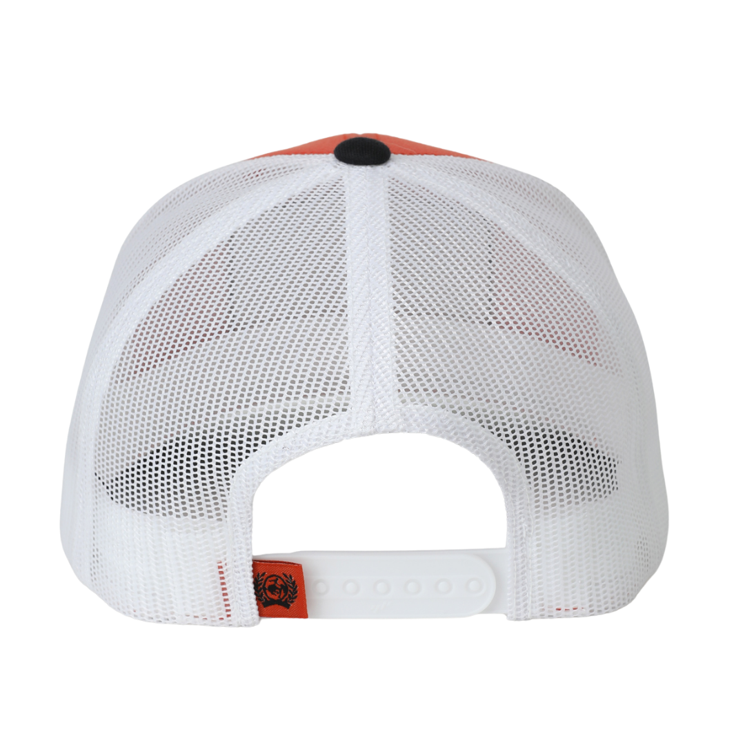 Cinch Men's Red Colorblock Trucker Cap MCC0660656