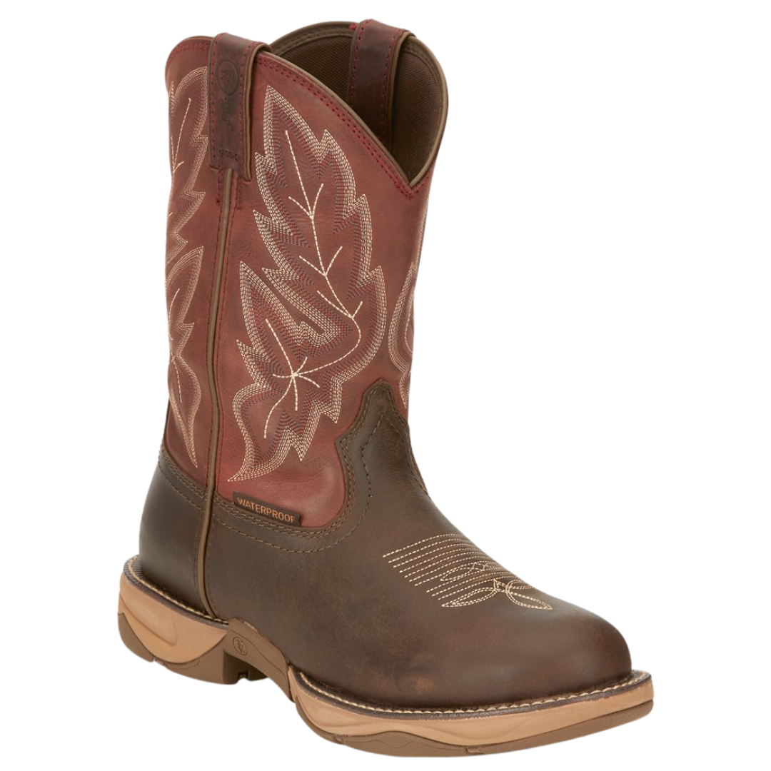 Tony Lama Men's Mankato Sangria Cowhide Non-Metallic Work Boot RR3362