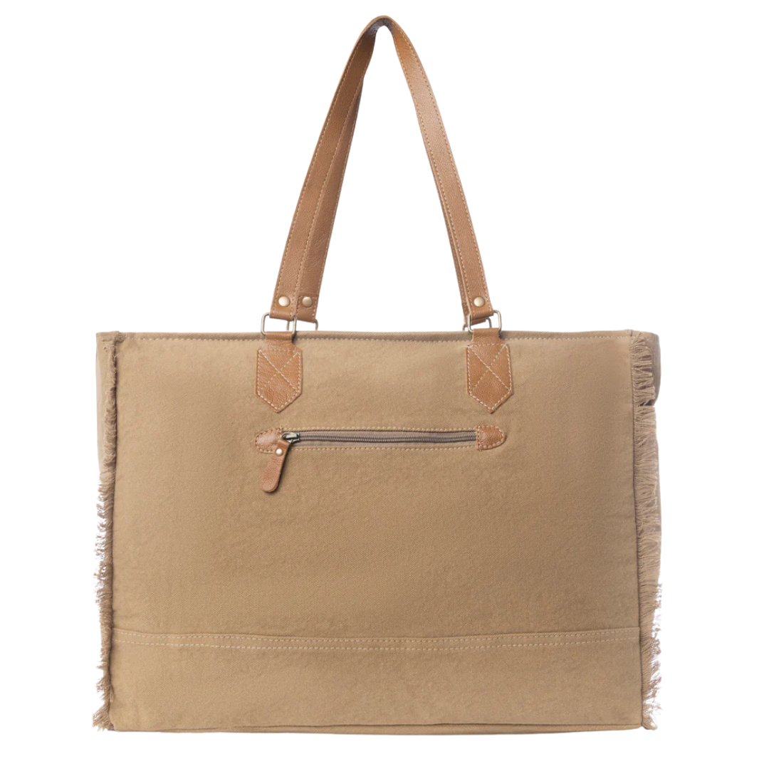 Myra Bag Auburn Brown Weekender Bag S-3321