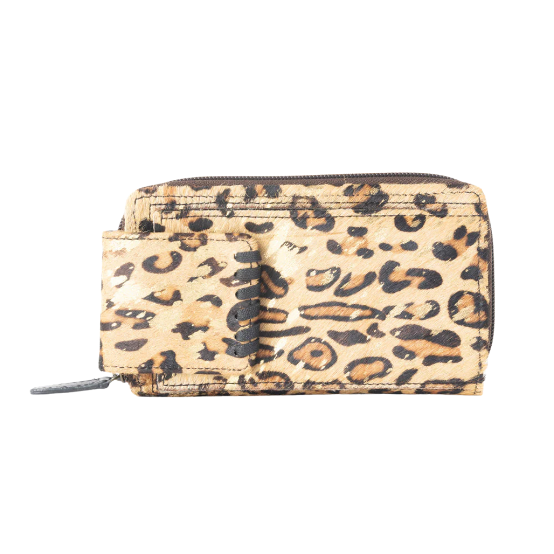 Myra Ladies Luminous Animal Print Hairon Wallet S-3134