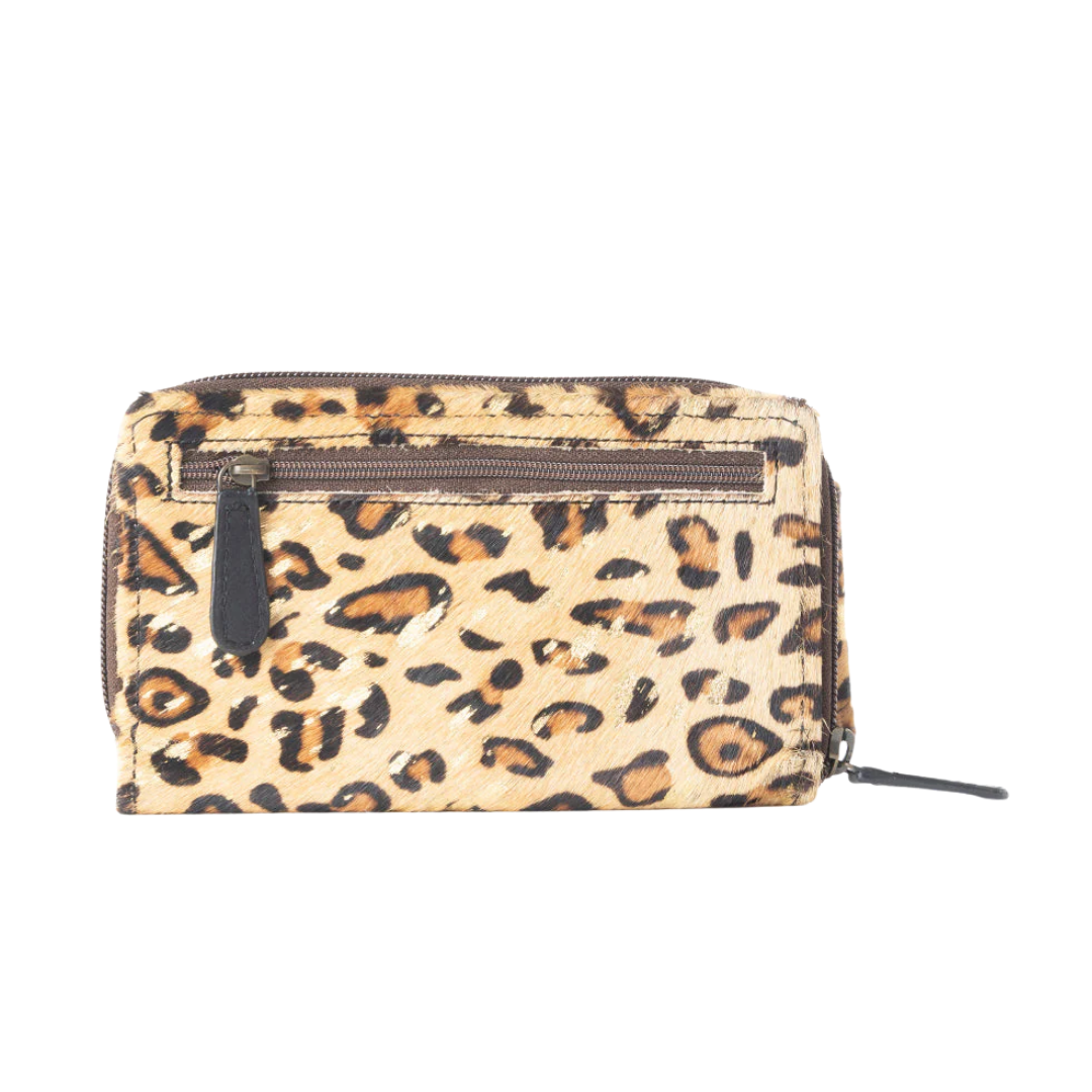 Myra Ladies Luminous Animal Print Hairon Wallet S-3134