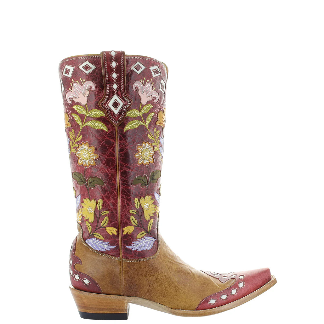 Old Gringo Ladies Camellia Nut & Olive Western Boot L4269-1