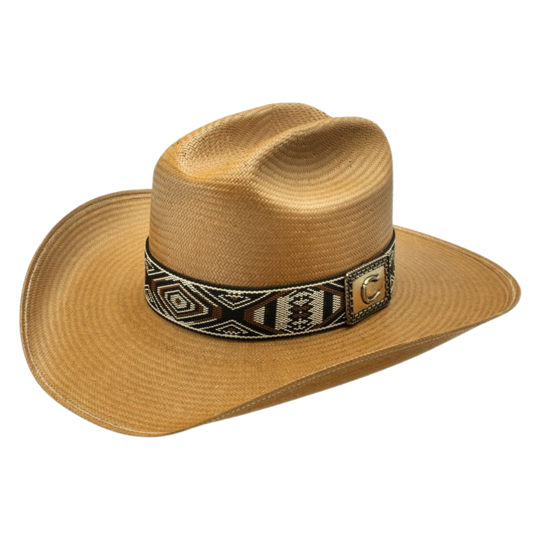Charlie 1 Horse X Lainey Wilson Cognac Straw Western Hat CSNERW-284001