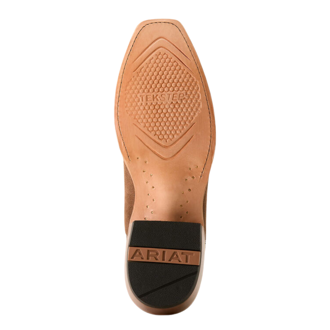 Ariat Men's Futurity Champ True Brown Roughout K Toe Western Boot 10053754