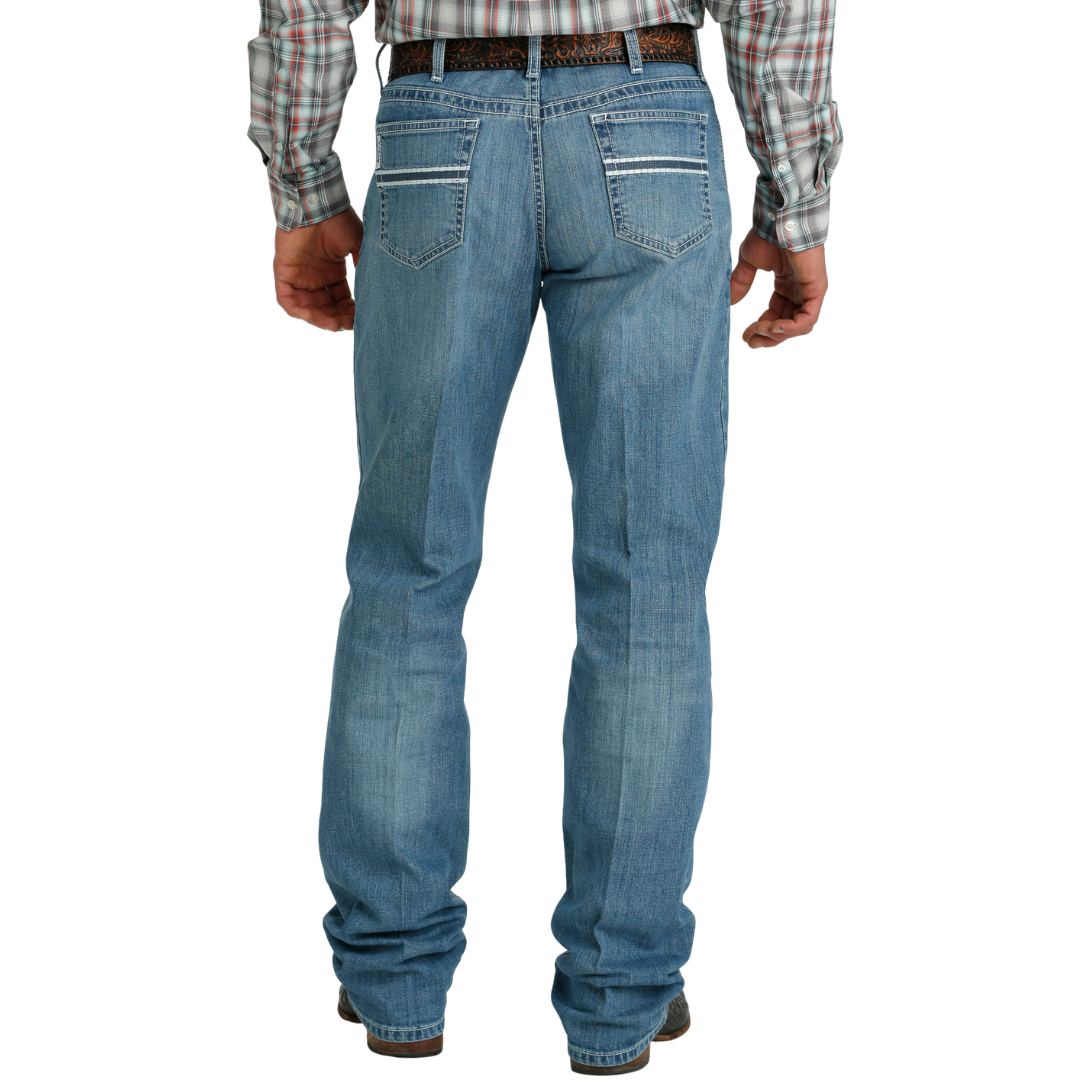 Cinch Men's White Label Medium Stone Indigo Blue Jeans MB92834056