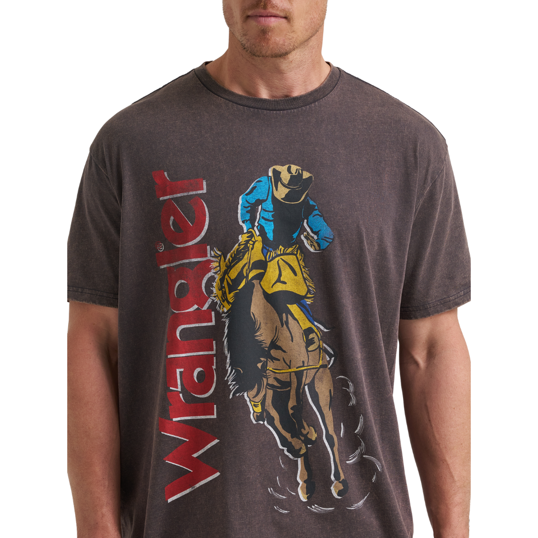 Wrangler Men's Graphic Vintage Fit Phantom T-Shirt 112380263